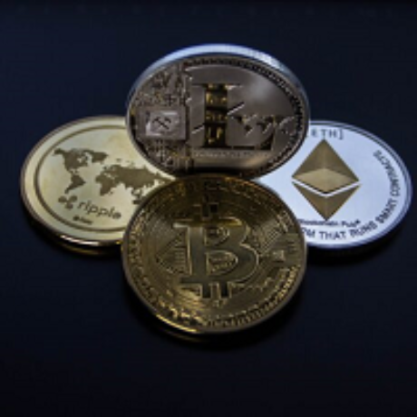 Crypto coins. Photo by Worldspectrum from Pexels